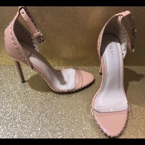 Brand new with box nude studded heels